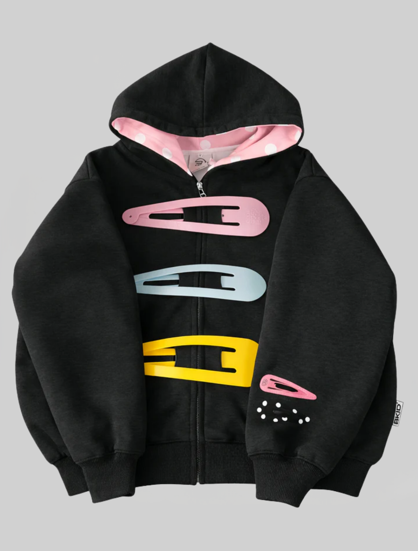 Hair Clip Hoodie