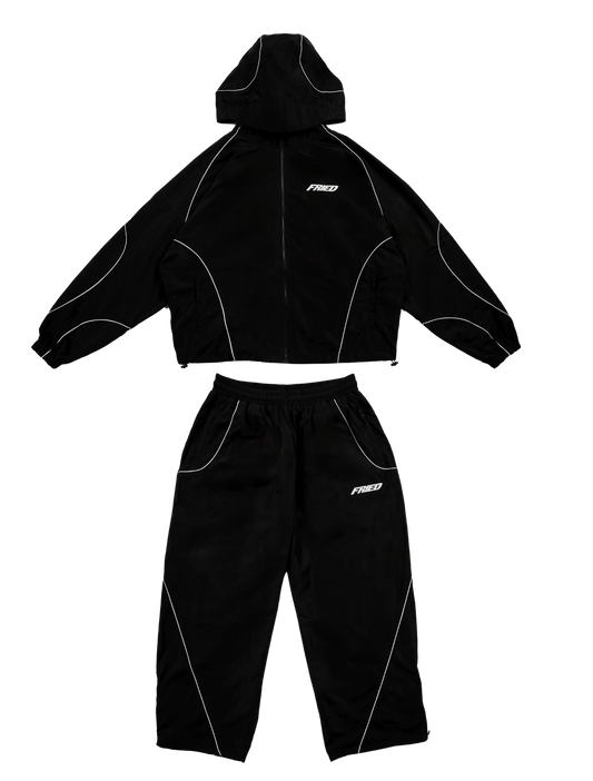 Black Waterproof Tracksuit