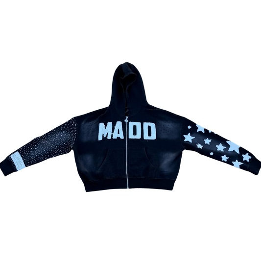 MADD ZIP UP HOODIE