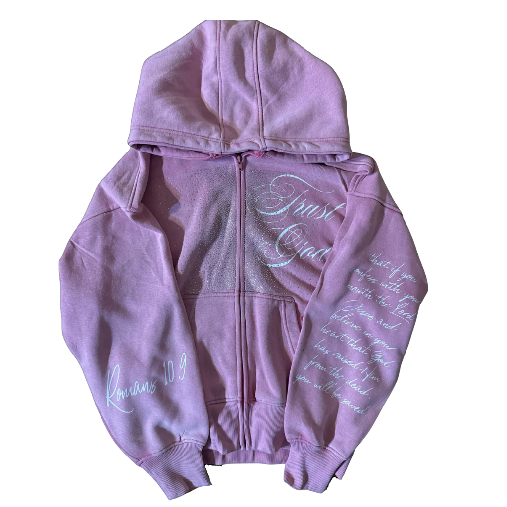 Trust God Zip Up