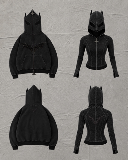 BAT Mask Hoodie