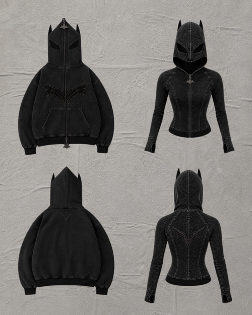 BAT Mask Hoodie