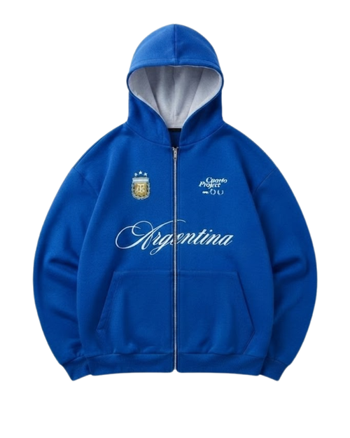 Argentina Blue Zipup