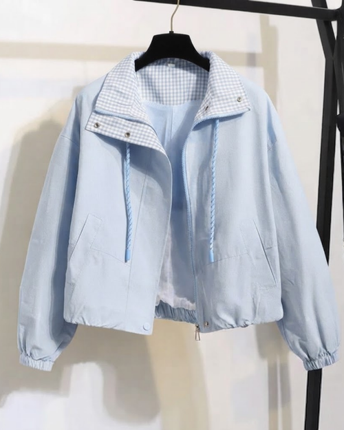 Funnel Neck Jacket