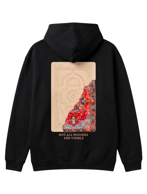 "NOT ALL WOUNDS ARE VISIBLE" Hoodie