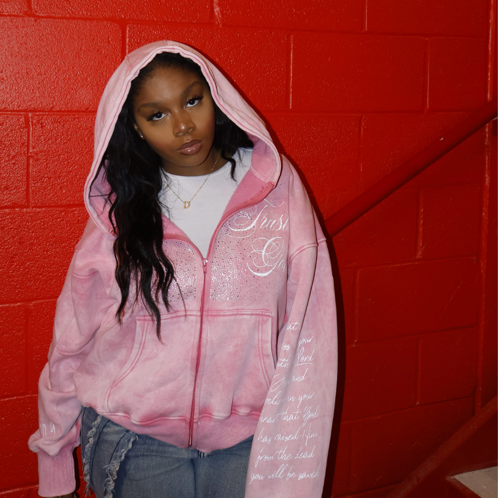 Trust God Zip Up