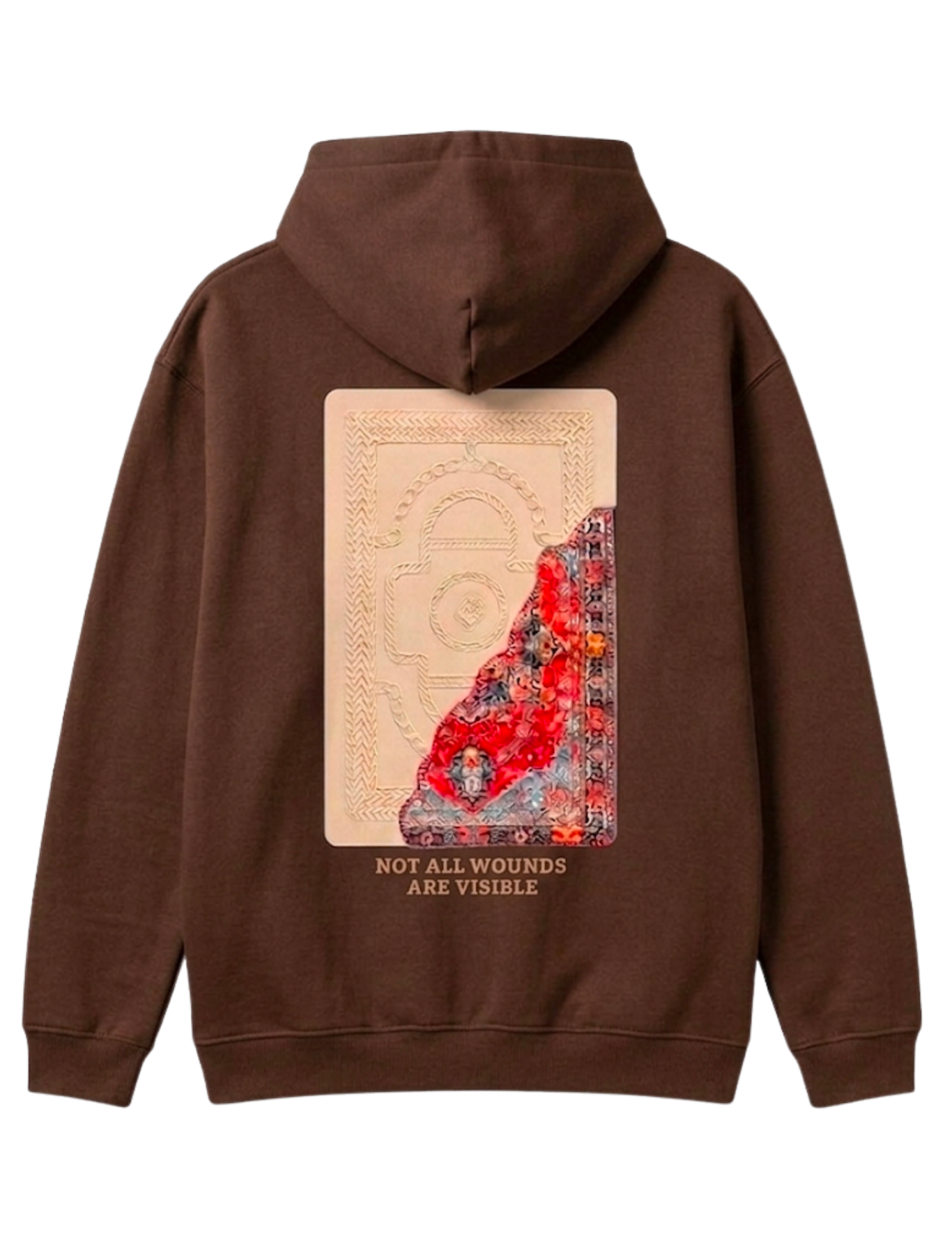 "NOT ALL WOUNDS ARE VISIBLE" Hoodie
