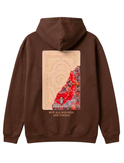 "NOT ALL WOUNDS ARE VISIBLE" Hoodie