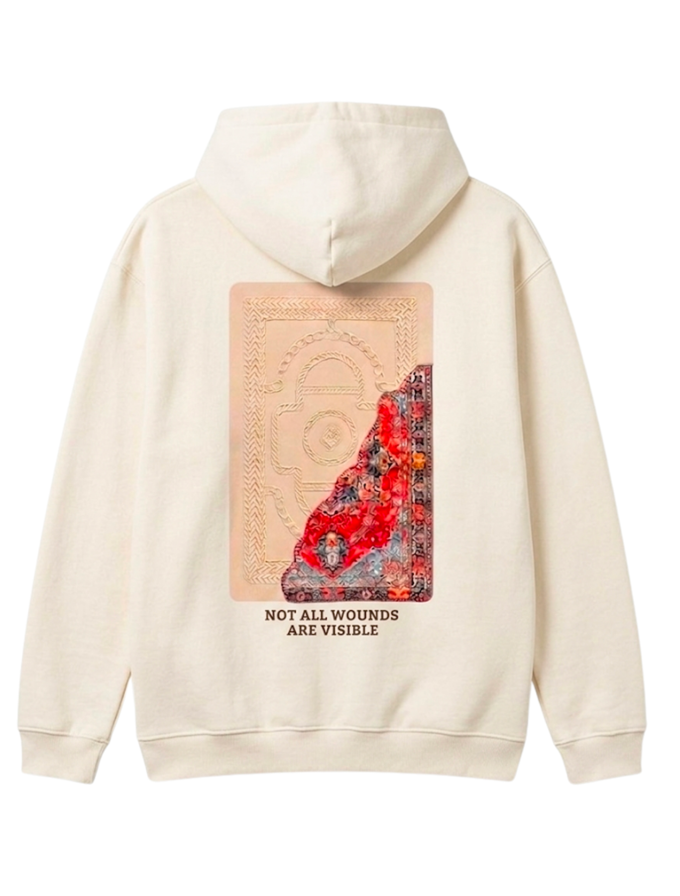 "NOT ALL WOUNDS ARE VISIBLE" Hoodie