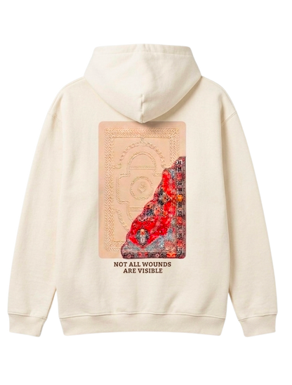 "NOT ALL WOUNDS ARE VISIBLE" Hoodie