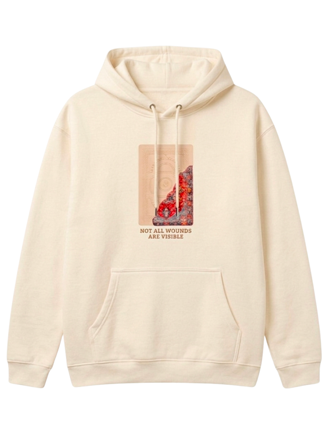 "NOT ALL WOUNDS ARE VISIBLE" Hoodie