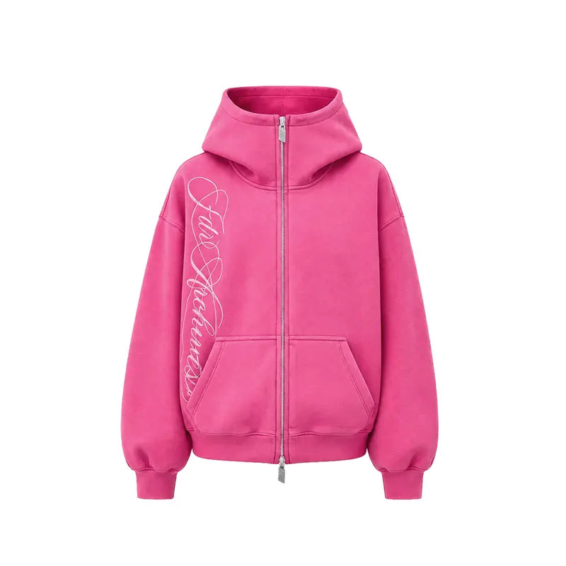 Oversized Script Hoodie
