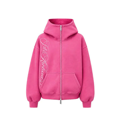Oversized Script Hoodie