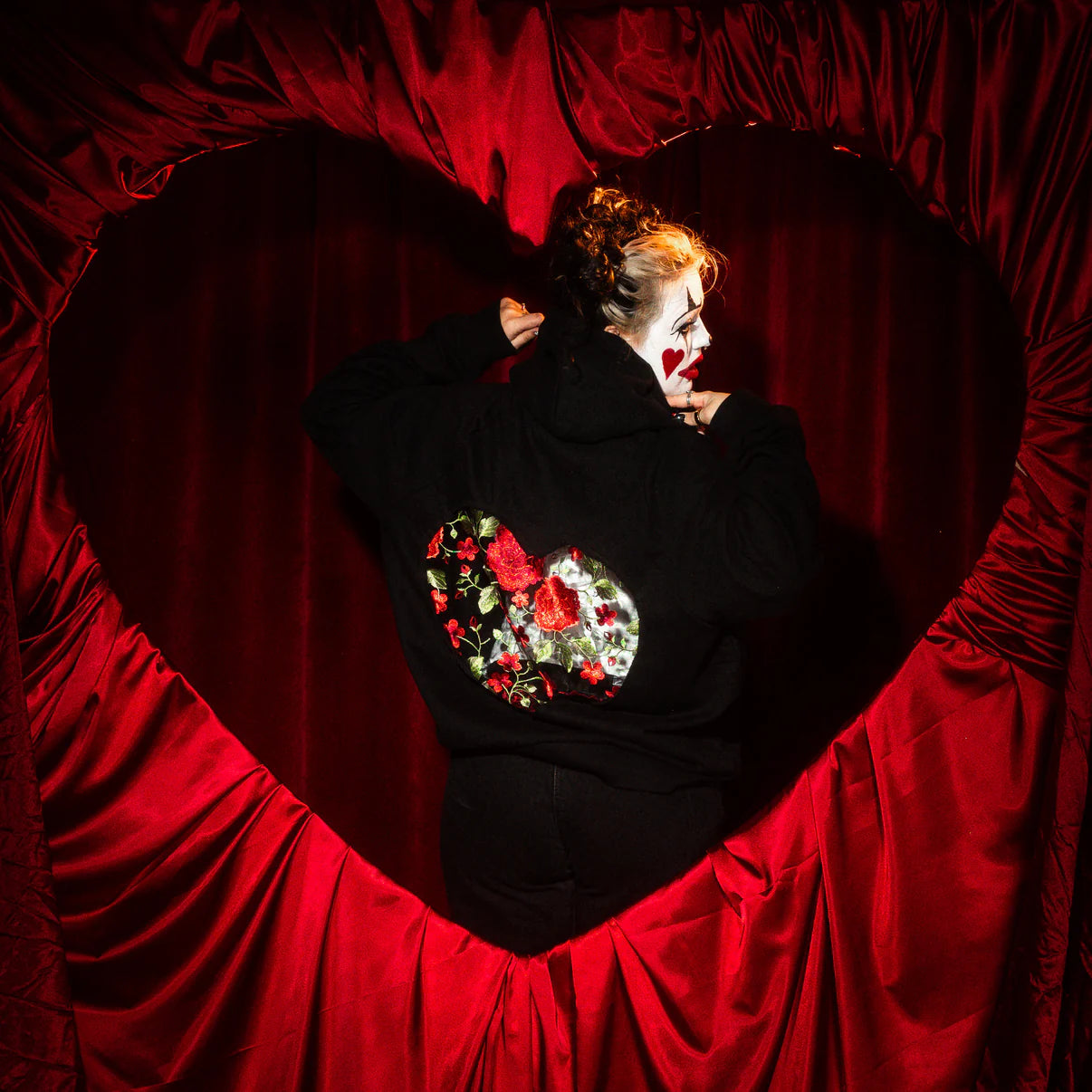 Floral Heart Hoodie