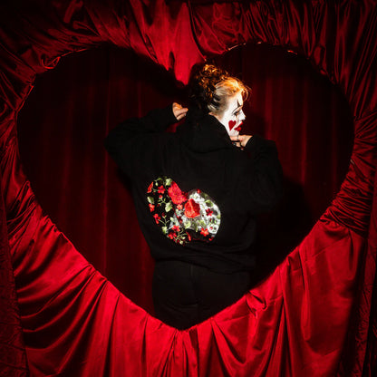 Floral Heart Hoodie