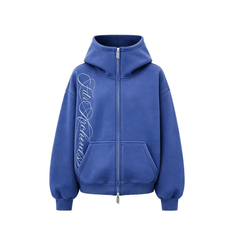 Oversized Script Hoodie