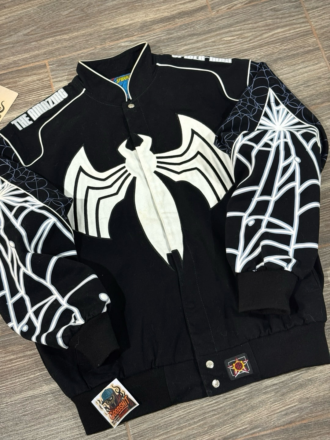 Symbiote Varsity Jacket
