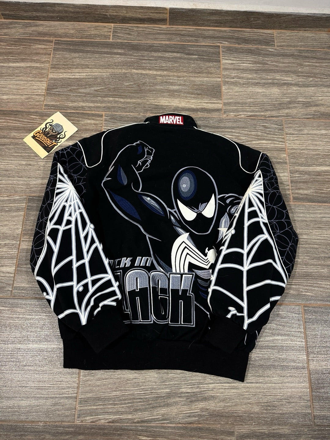 Symbiote Varsity Jacket
