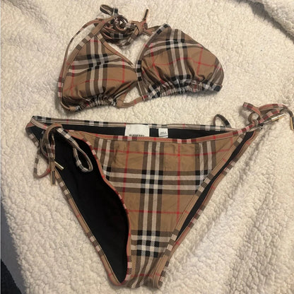 BB Plaid Swimsuit
