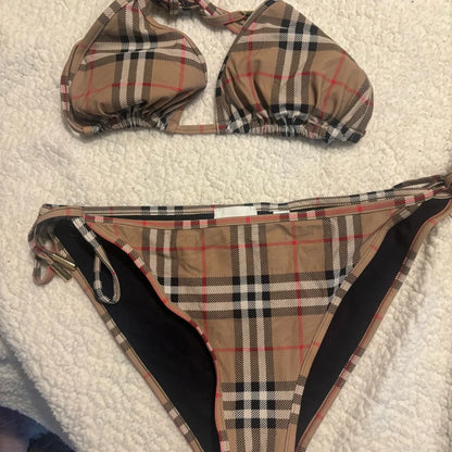 BB Plaid Swimsuit