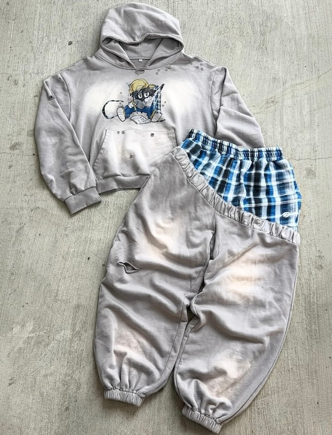 Slanted Sweatpants